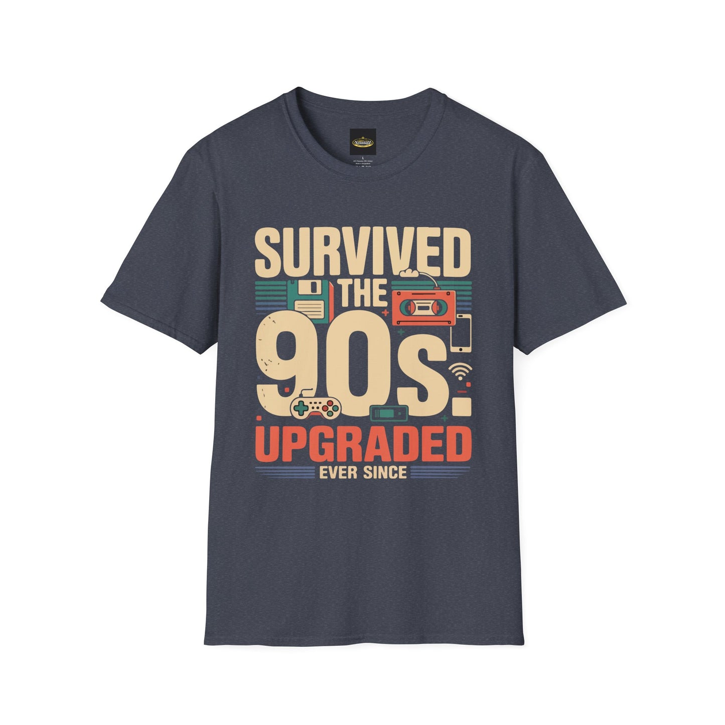 "Survived the 90s, Upgraded Ever Since" Retro Tee