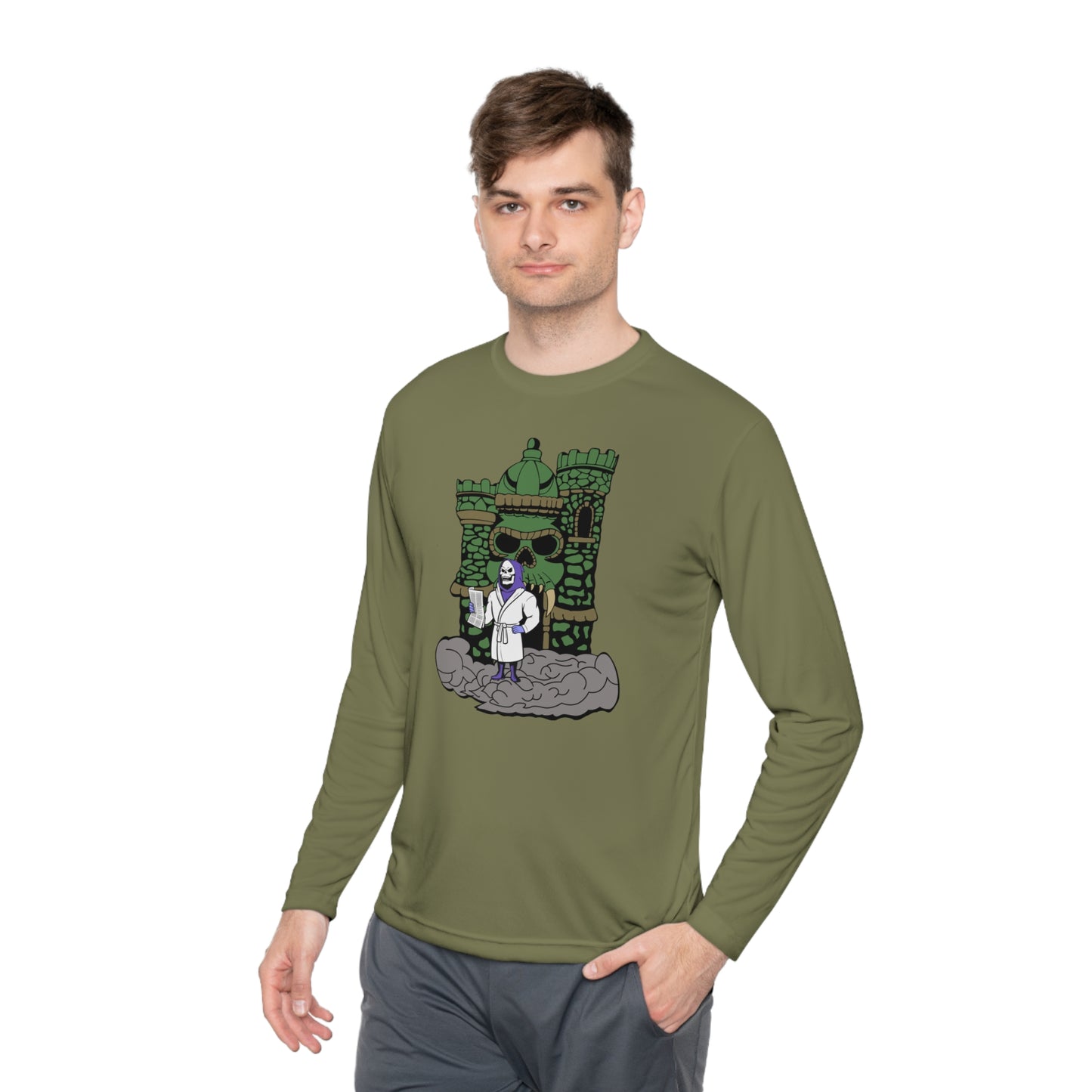 Skeletor Grayskull Long Sleeve Tee