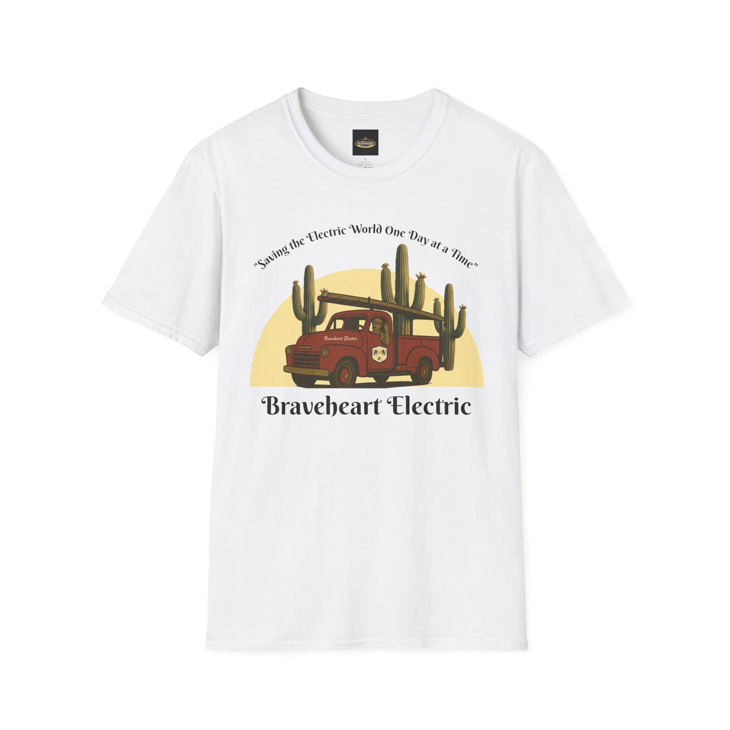 Braveheart Electric Vintage Station Wagon T-Shirt — "A Family Affair" Car Show Tee
