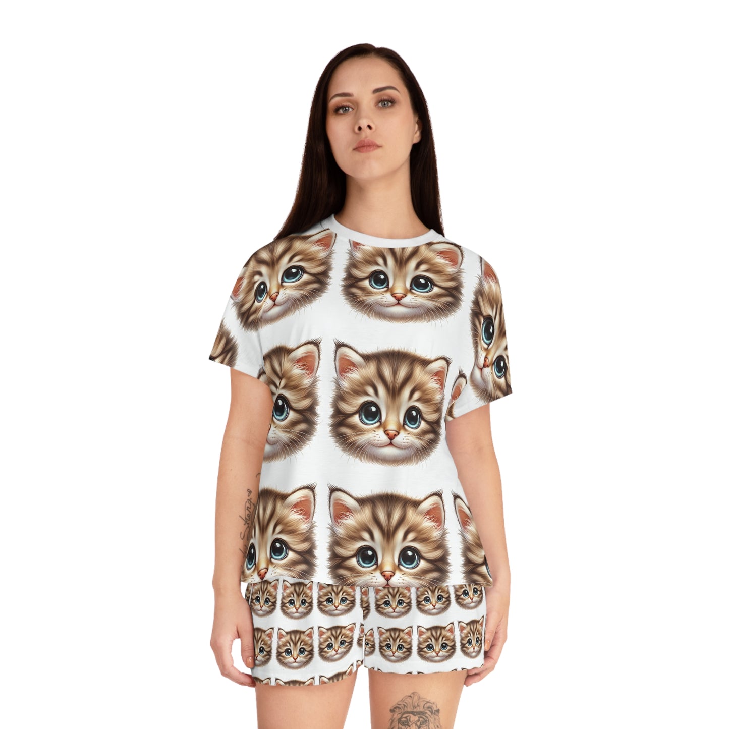 Women's Cat Pajama Set