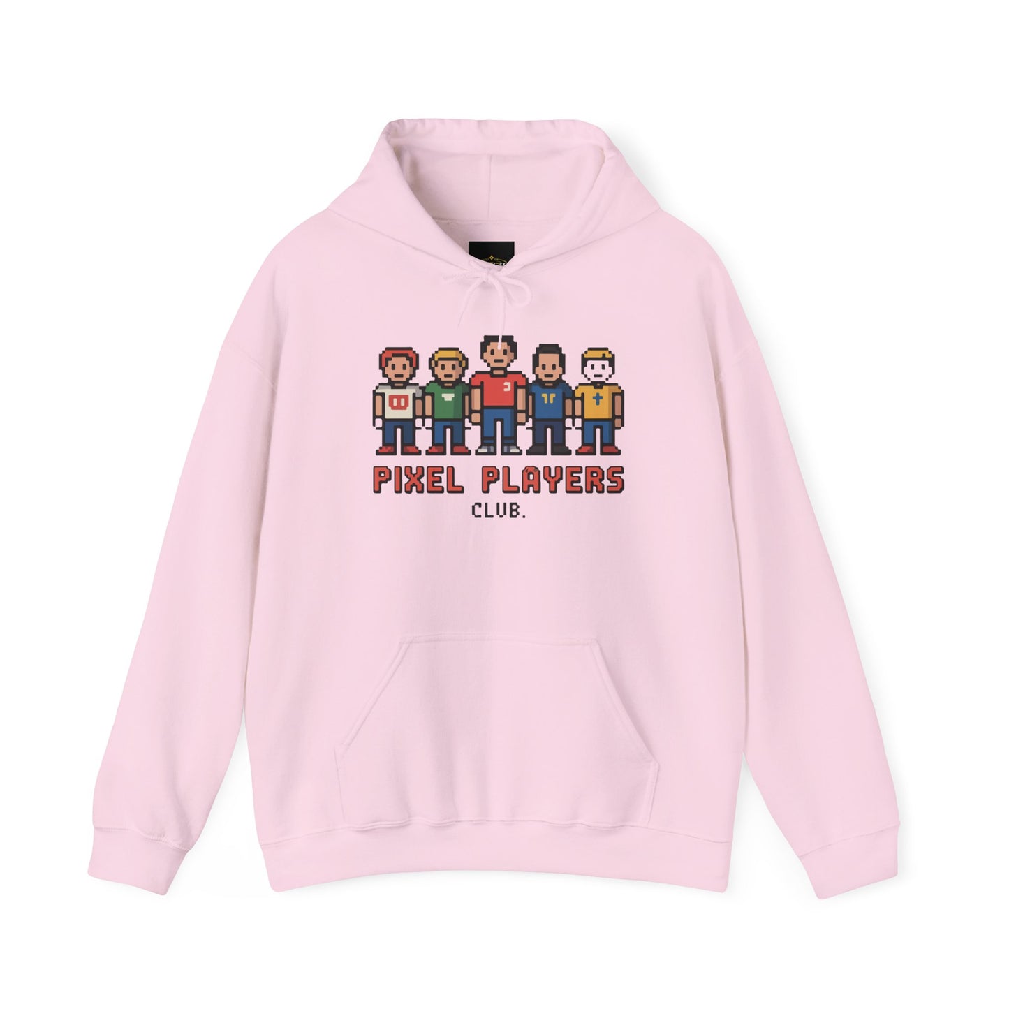 Pixel Players Club Hoodie — Retro 8-Bit Gamer Sweatshirt