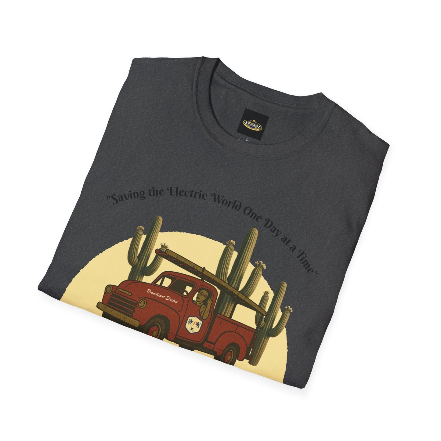 Braveheart Electric Vintage Station Wagon T-Shirt — "A Family Affair" Car Show Tee