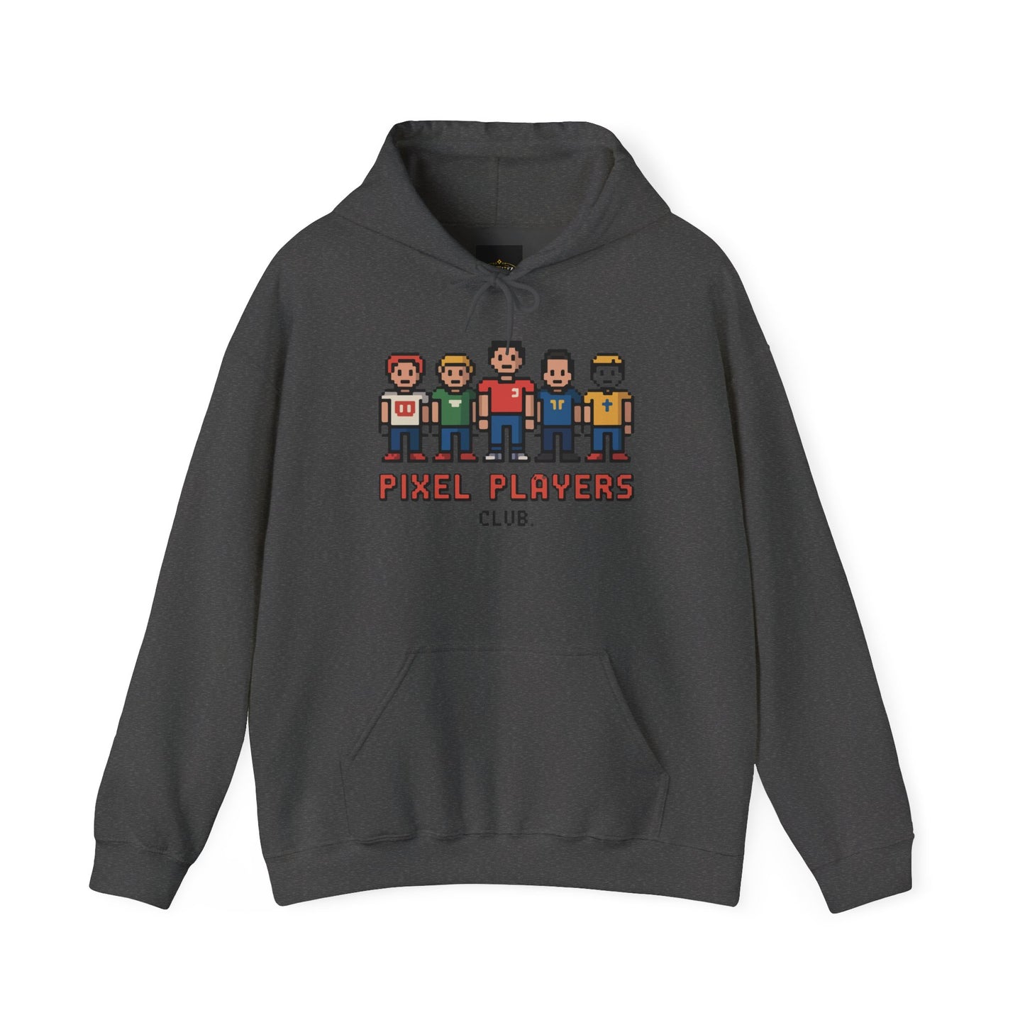 Pixel Players Club Hoodie — Retro 8-Bit Gamer Sweatshirt