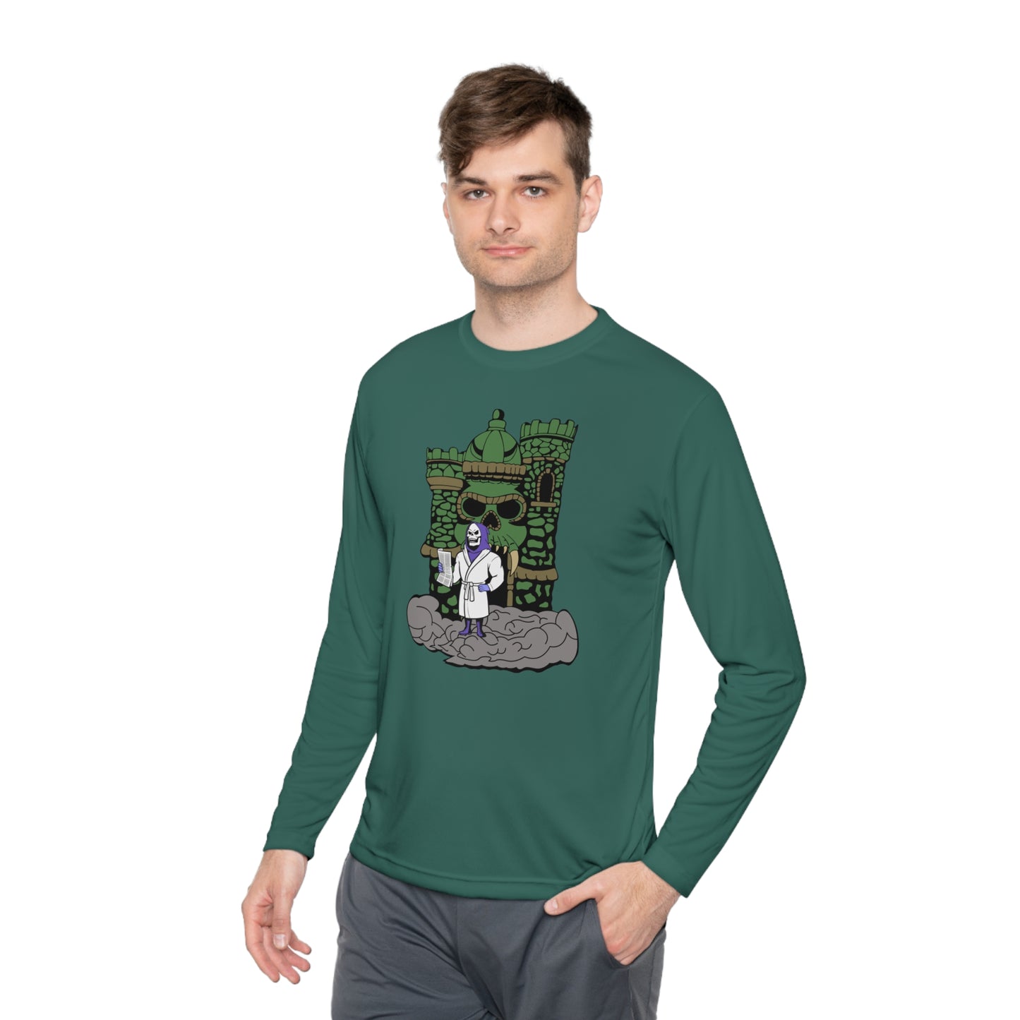 Skeletor Grayskull Long Sleeve Tee