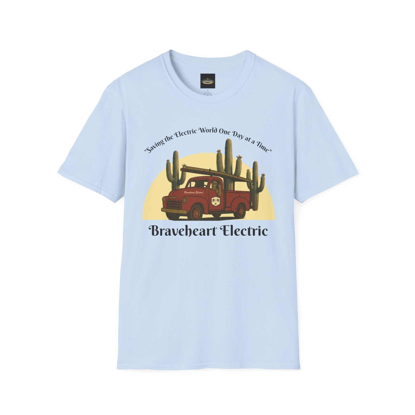 Braveheart Electric Vintage Station Wagon T-Shirt — "A Family Affair" Car Show Tee