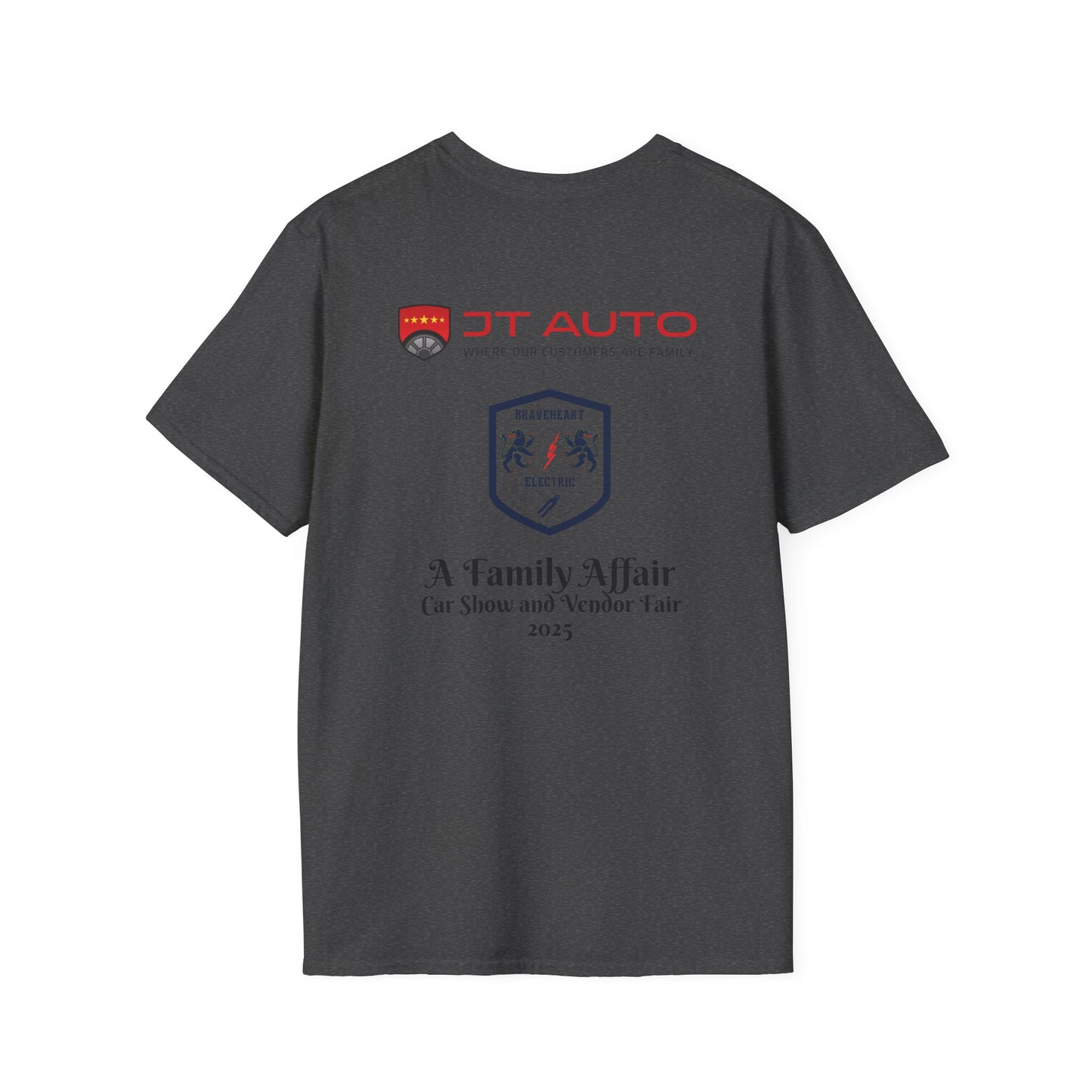Braveheart Electric Vintage Station Wagon T-Shirt — "A Family Affair" Car Show Tee