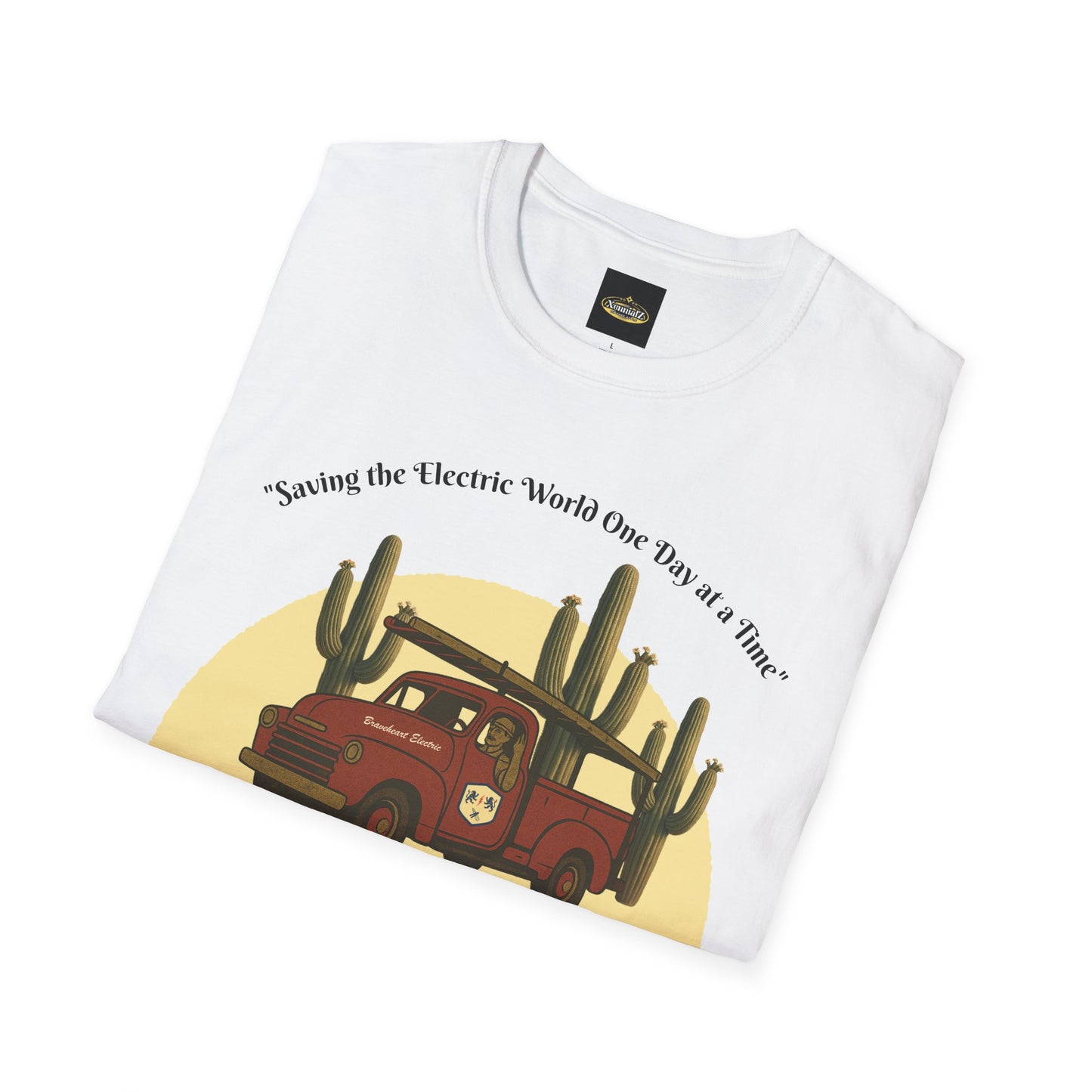Braveheart Electric Vintage Station Wagon T-Shirt — "A Family Affair" Car Show Tee