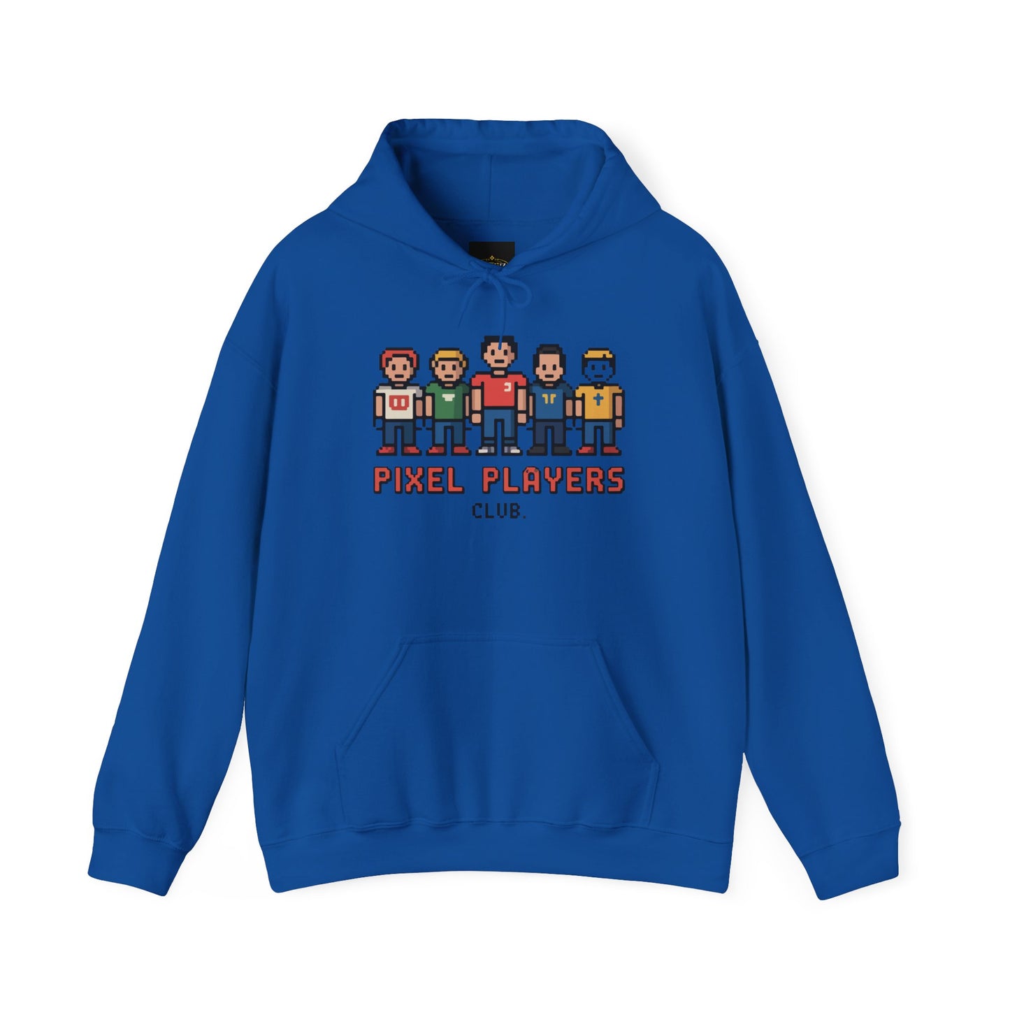 Pixel Players Club Hoodie — Retro 8-Bit Gamer Sweatshirt