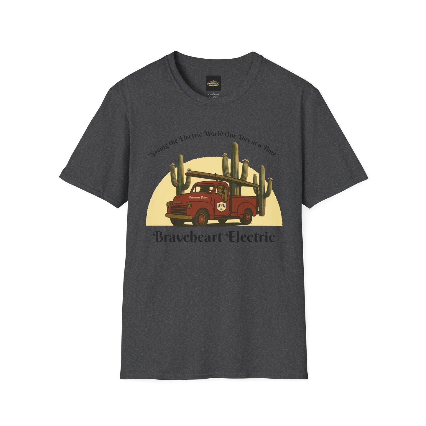 Braveheart Electric Vintage Station Wagon T-Shirt — "A Family Affair" Car Show Tee