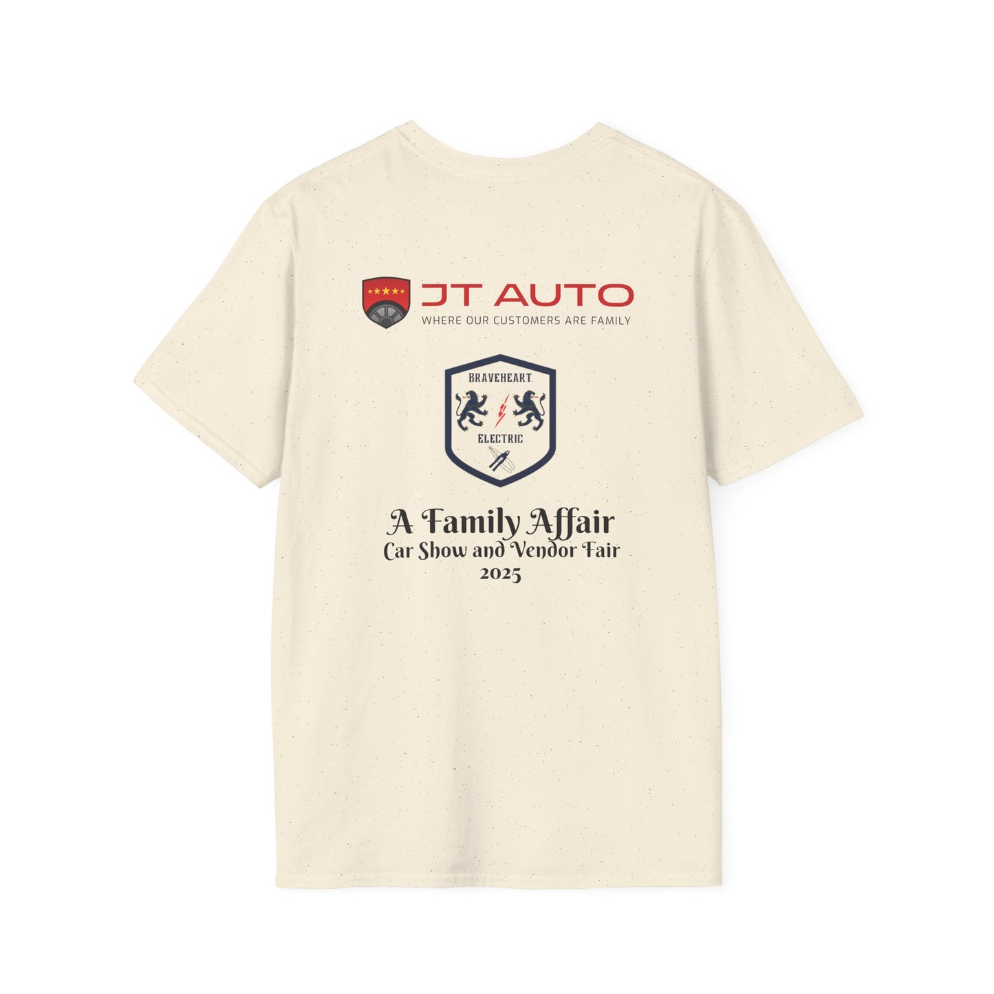 Braveheart Electric Vintage Station Wagon T-Shirt — "A Family Affair" Car Show Tee