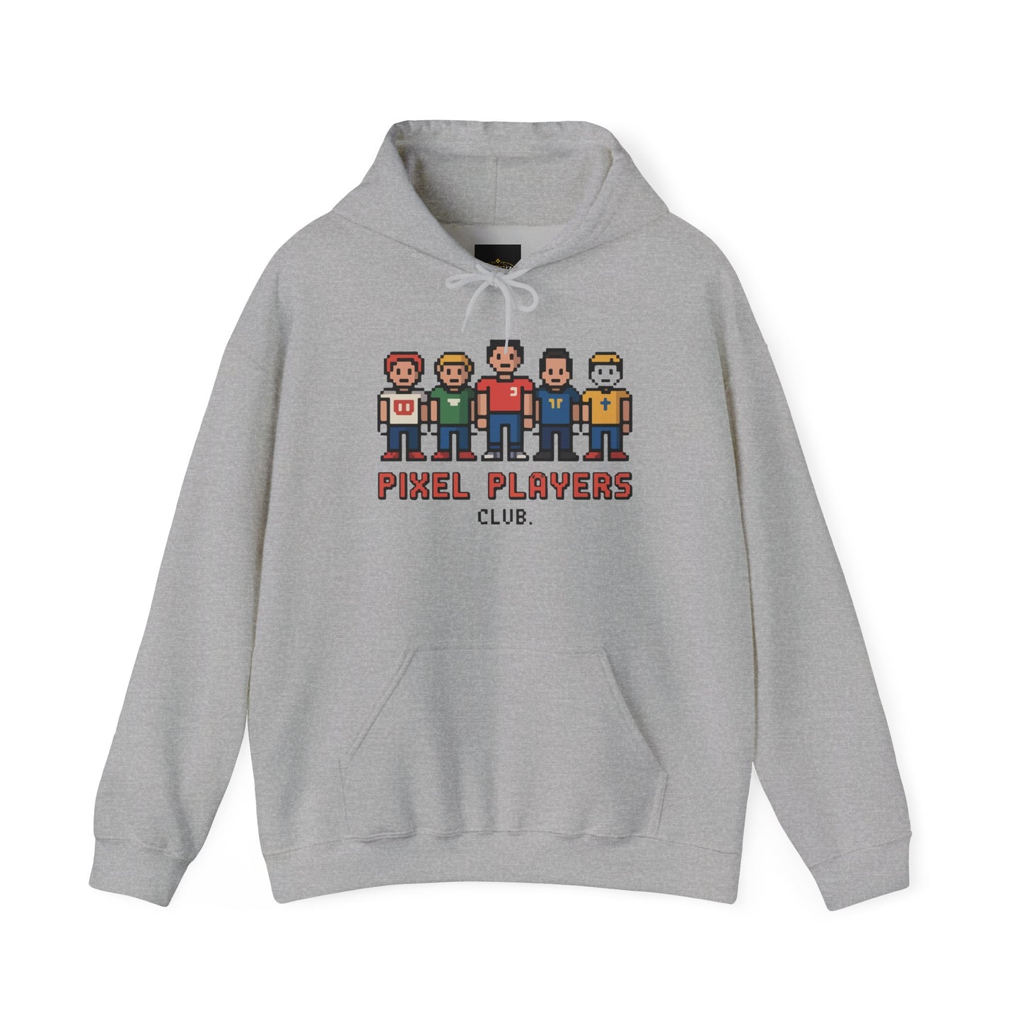 Pixel Players Club Hoodie — Retro 8-Bit Gamer Sweatshirt