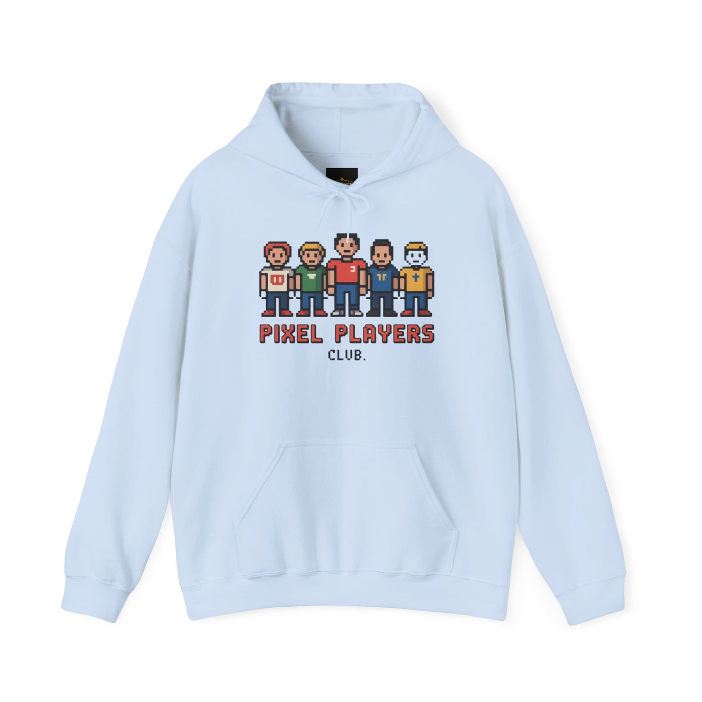 Pixel Players Club Hoodie — Retro 8-Bit Gamer Sweatshirt