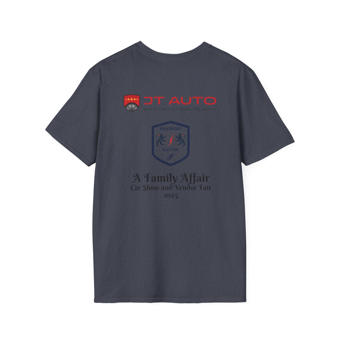 Braveheart Electric Vintage Station Wagon T-Shirt — "A Family Affair" Car Show Tee