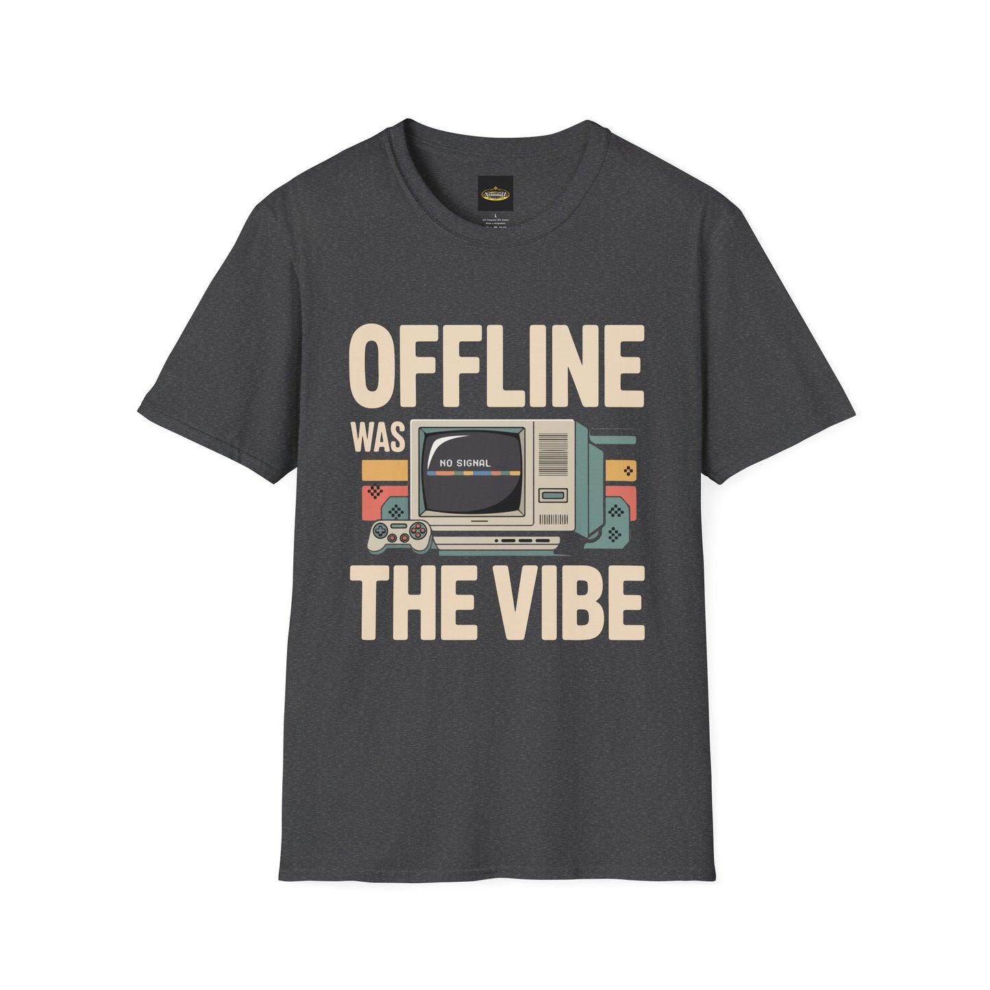 Offline Was The Vibe Retro Gamer T-Shirt