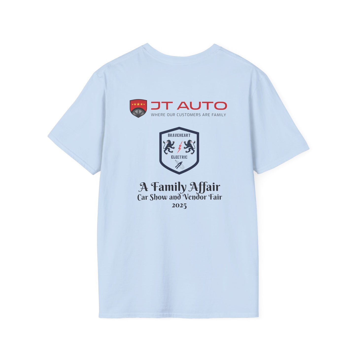 Braveheart Electric Vintage Station Wagon T-Shirt — "A Family Affair" Car Show Tee